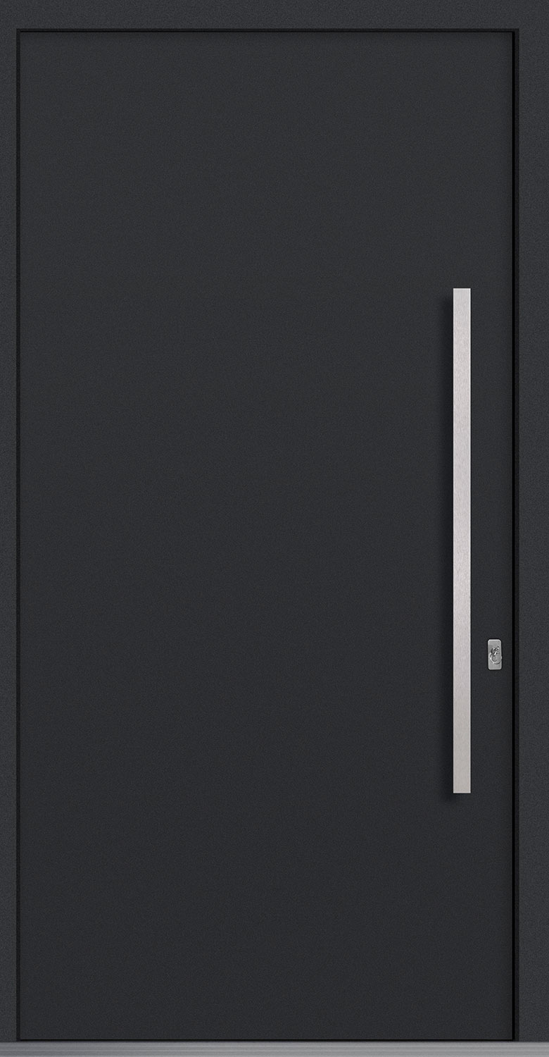 Aluminum Exterior Aluminum Clad Wood Front Door  - GD-PVT-ALU-A1
