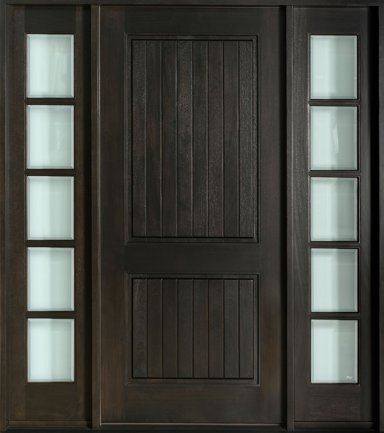 Craftsman Mahogany Wood Front Door  - GD-301VG CST