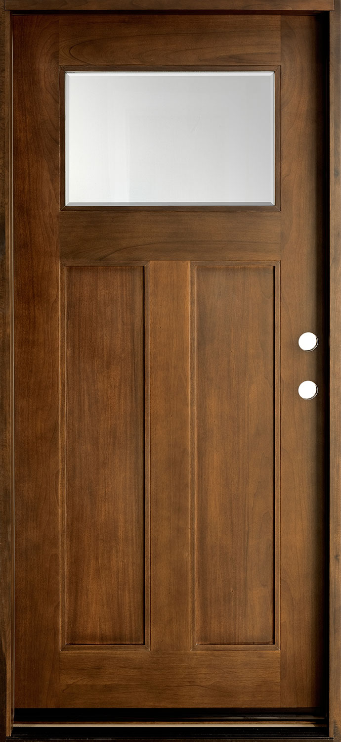 Classic Mahogany Wood Front Door  - GD-413 CST