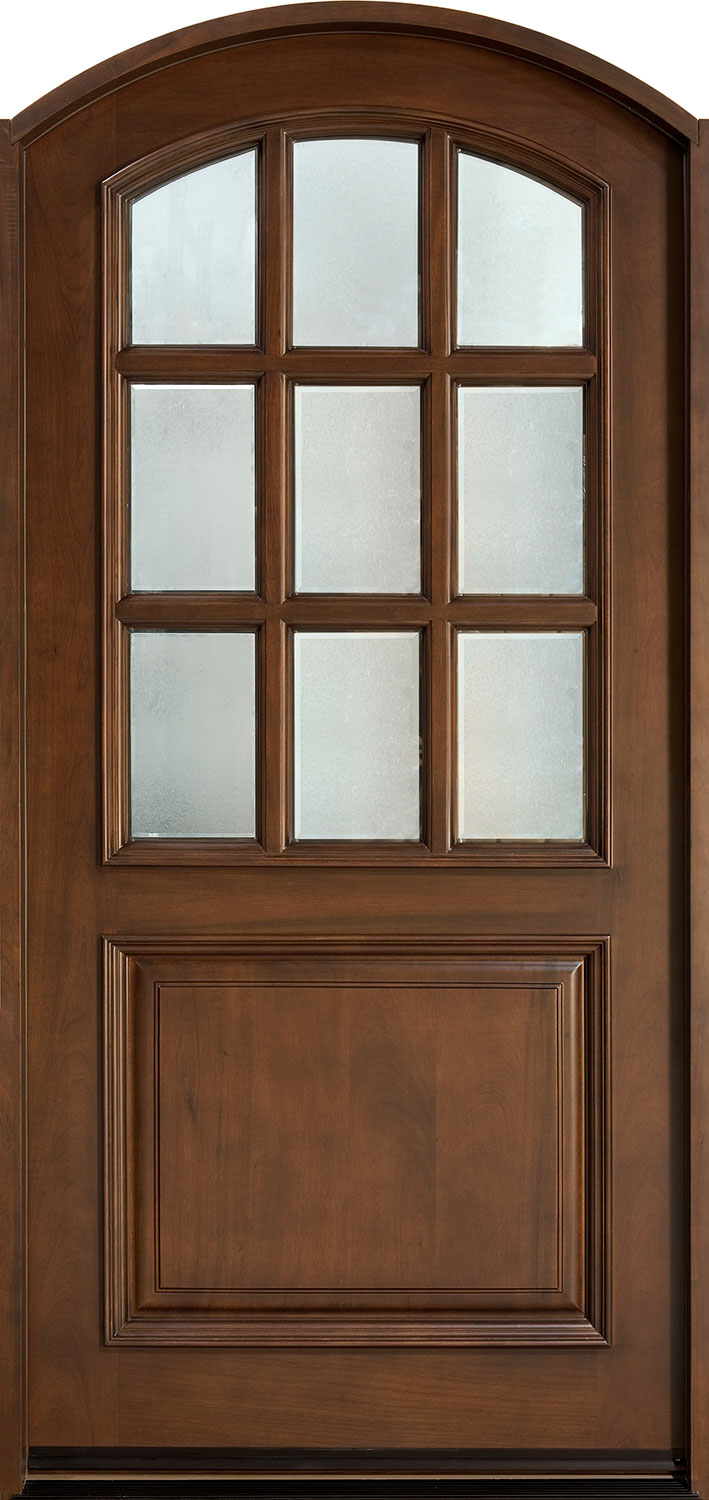 Classic Mahogany Wood Front Door  - GD-801-CST
