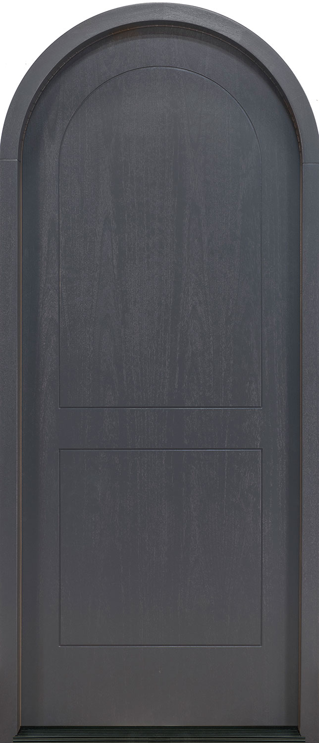 Modern Euro Collection Mahogany Wood Veneer Wood Front Door  - GD-EMD-200W CST