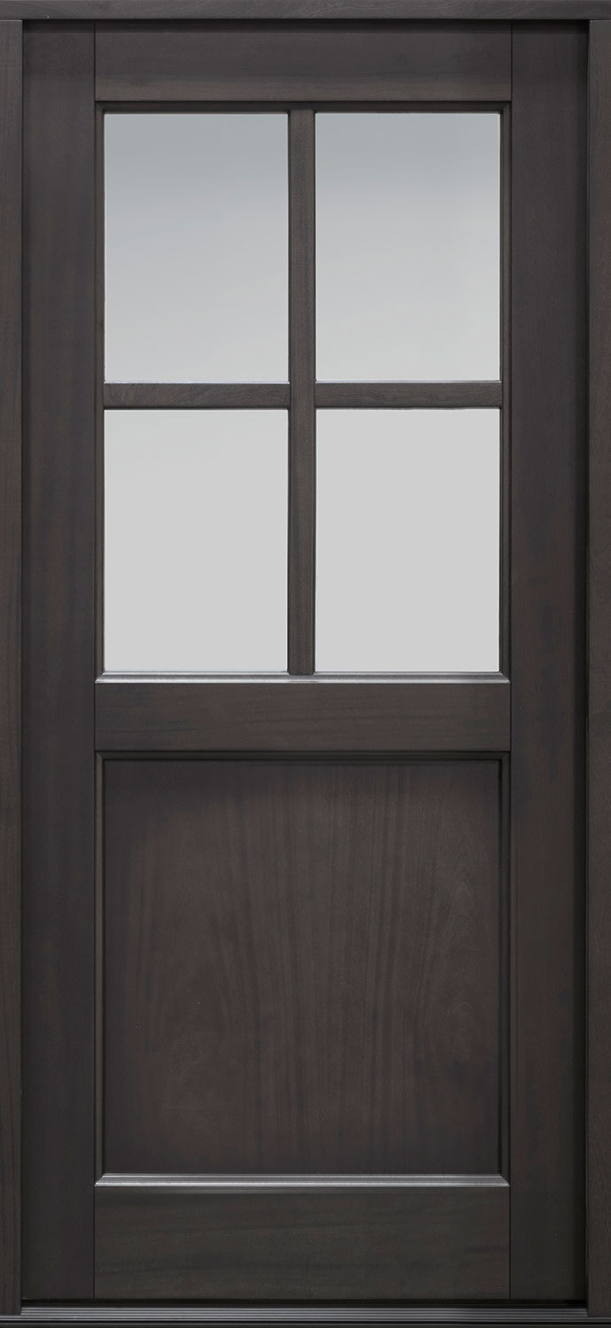 Classic Mahogany Wood Front Door  - GD-004PS