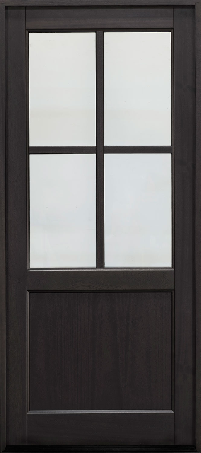Classic Mahogany Wood Front Door  - GD-004PW
