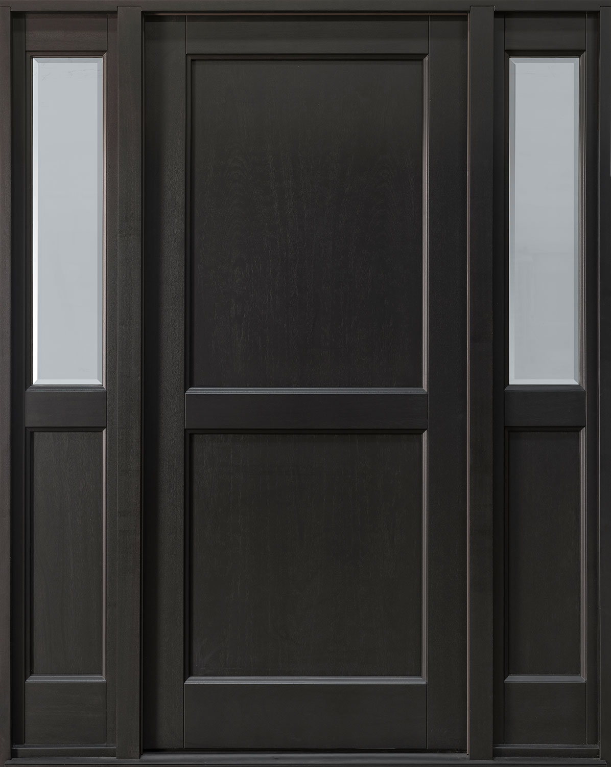 Classic Mahogany Wood Front Door  - GD-201PS 2SL