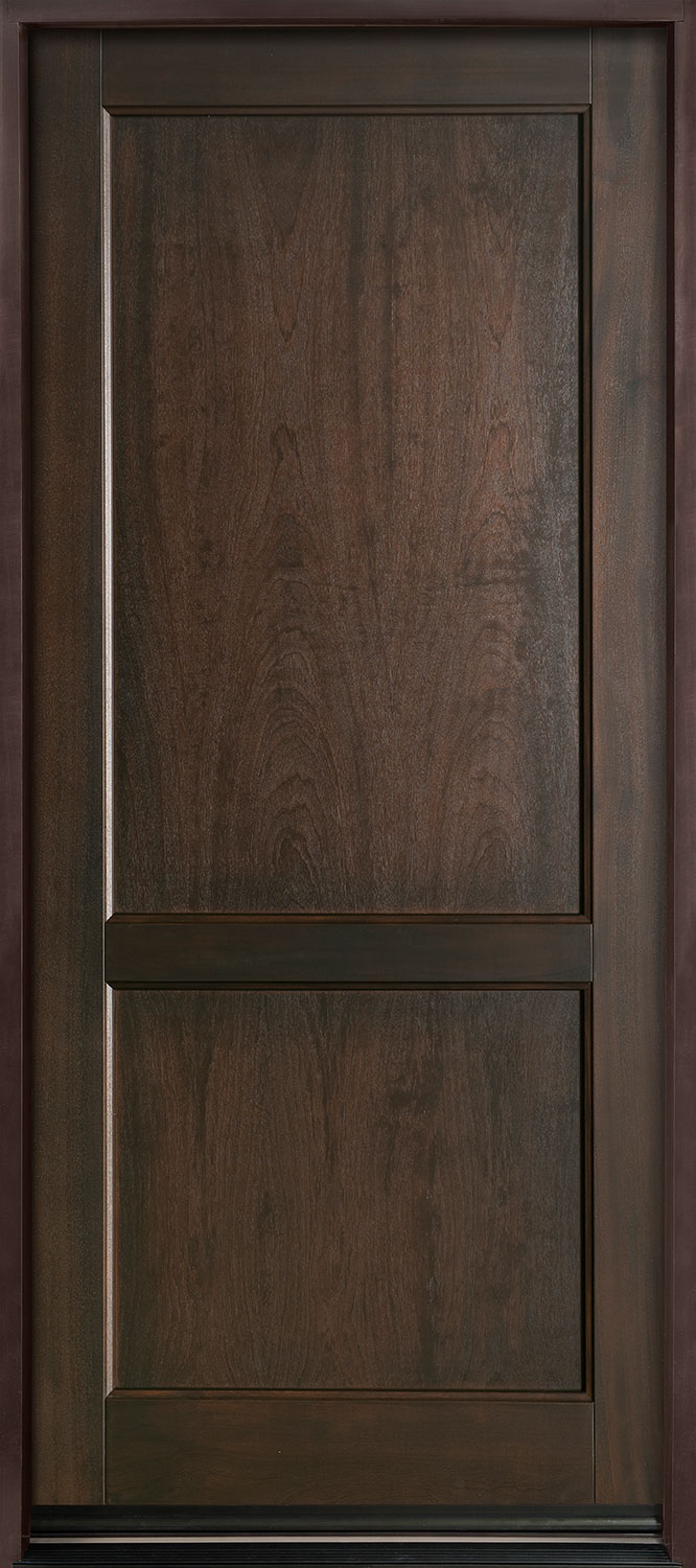 Classic Mahogany Wood Front Door  - GD-201PW