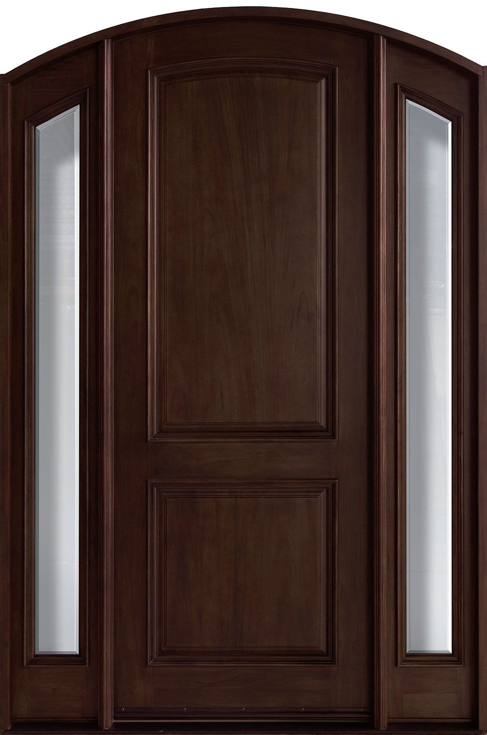 Classic Mahogany Wood Front Door  - GD-552 2SL