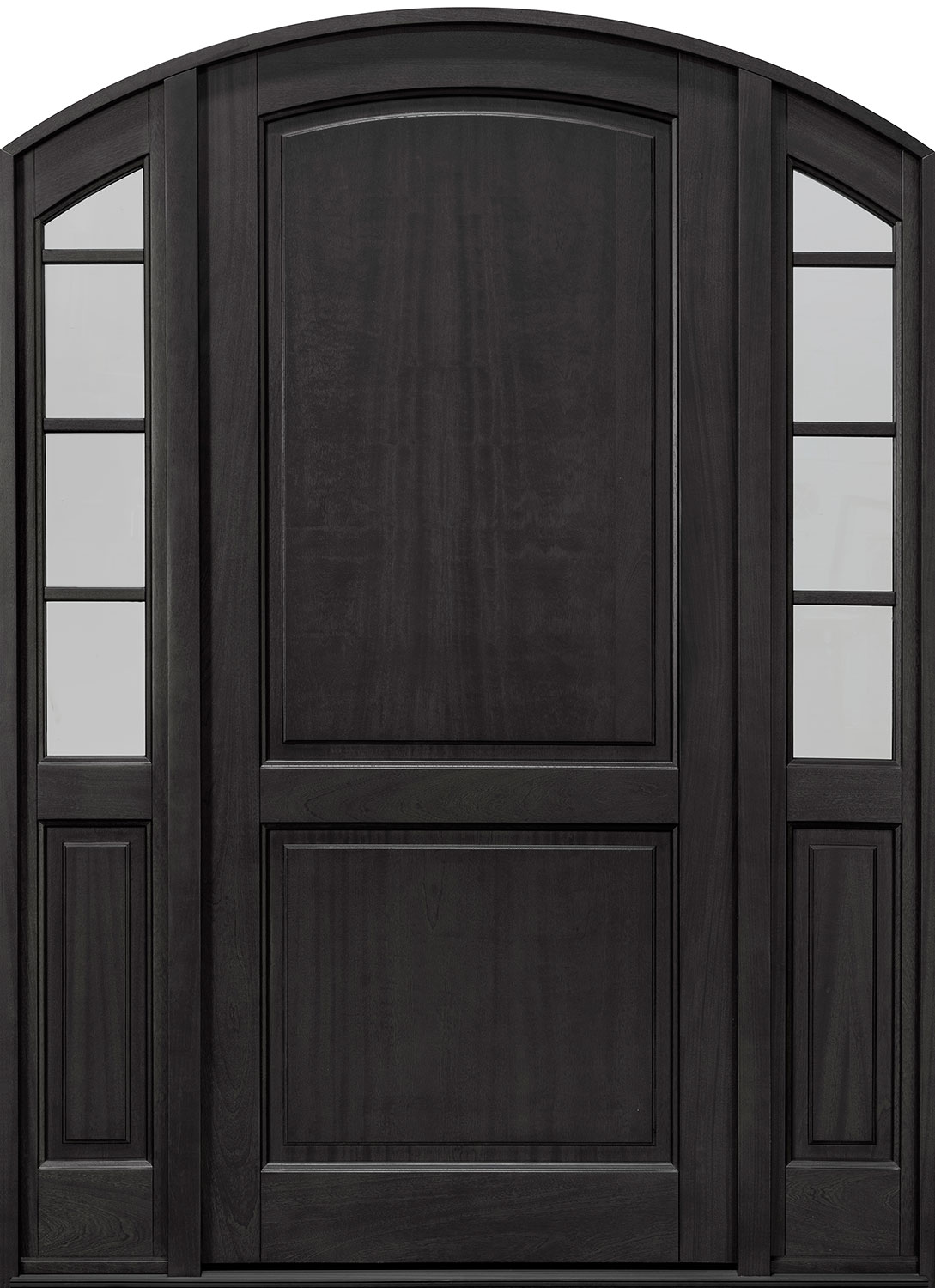 Classic Mahogany Wood Front Door  - GD-802PW 2SL